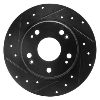 DFC® - Premium Drilled and Slotted Rear Driver Side Brake Rotor
