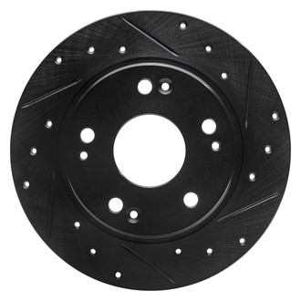 DFC® - Premium Drilled and Slotted Rear Passenger Side Brake Rotor