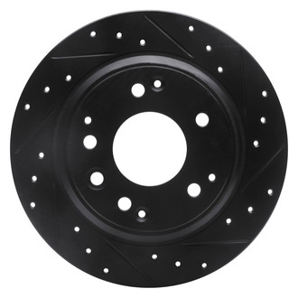 DFC® - Premium Drilled and Slotted Rear Passenger Side Brake Rotor