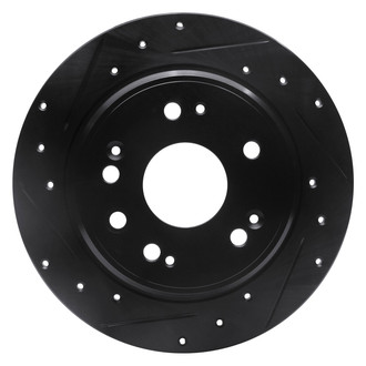DFC® - Premium Drilled and Slotted Rear Driver Side Brake Rotor