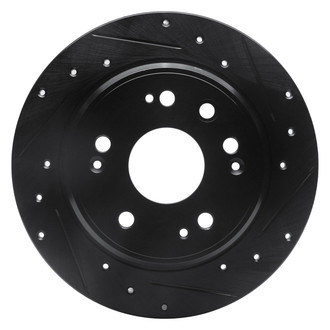DFC® - Premium Drilled and Slotted Rear Passenger Side Brake Rotor
