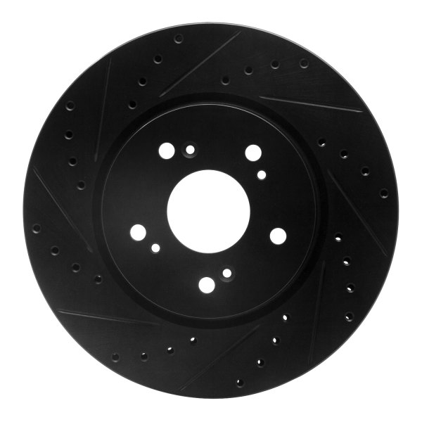 DFC® - Premium Drilled and Slotted Front Brake Rotor