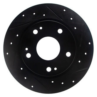 DFC® - Premium Drilled and Slotted Rear Passenger Side Brake Rotor