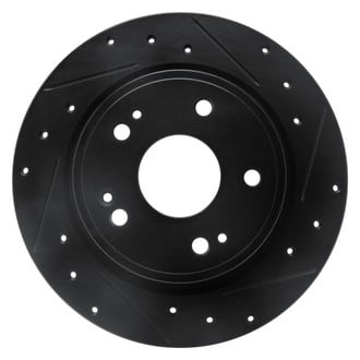 DFC® - Premium Drilled and Slotted Rear Passenger Side Brake Rotor