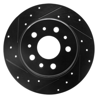 DFC® - Premium Drilled and Slotted Rear Driver Side Brake Rotor