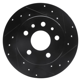 DFC® - Premium Drilled and Slotted Rear Passenger Side Brake Rotor
