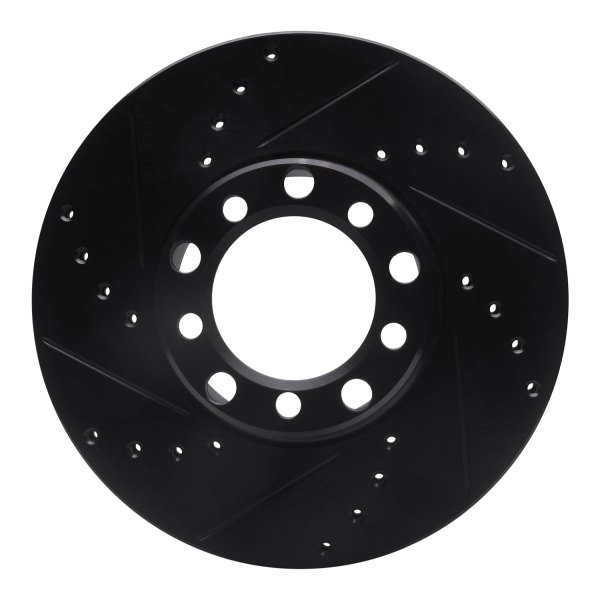 DFC® - Premium Drilled and Slotted Front Brake Rotor