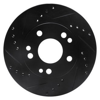 DFC® - Premium Drilled and Slotted Front Driver Side Brake Rotor