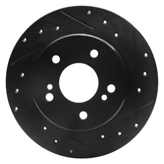 DFC® - Premium Drilled and Slotted Rear Passenger Side Brake Rotor