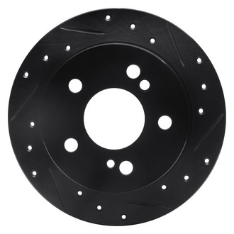 DFC® - Premium Drilled and Slotted Rear Passenger Side Brake Rotor