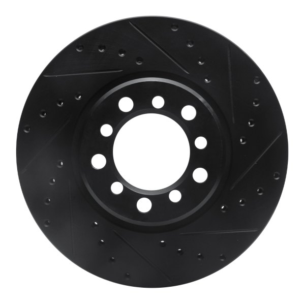 DFC® - Premium Drilled and Slotted Front Brake Rotor