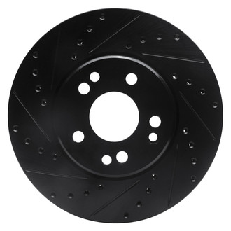 DFC® - Premium Drilled and Slotted Front Driver Side Brake Rotor