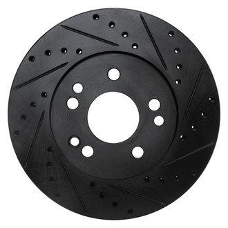 DFC® - Premium Drilled and Slotted Front Passenger Side Brake Rotor