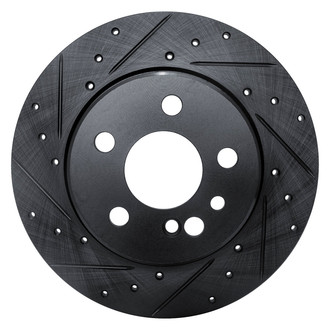 DFC® - Premium Drilled and Slotted Rear Driver Side Brake Rotor