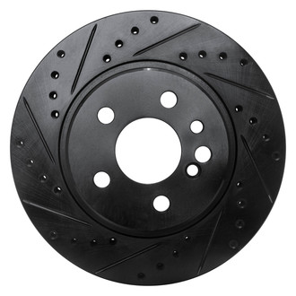 DFC® - Premium Drilled and Slotted Rear Driver Side Brake Rotor