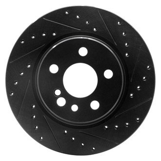 DFC® - Premium Drilled and Slotted Rear Passenger Side Brake Rotor