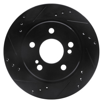 DFC® - Premium Drilled and Slotted Rear Driver Side Brake Rotor