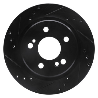 DFC® - Premium Drilled and Slotted Rear Driver Side Brake Rotor