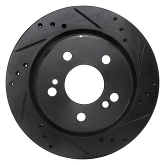 DFC® - Premium Drilled and Slotted Rear Passenger Side Brake Rotor