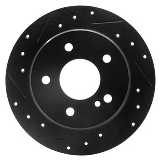 DFC® - Premium Drilled and Slotted Rear Driver Side Brake Rotor