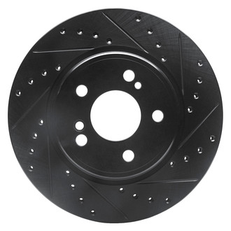 DFC® - Premium Drilled and Slotted Rear Passenger Side Brake Rotor
