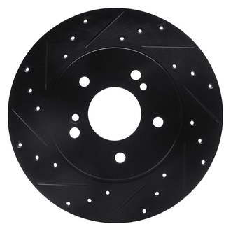 DFC® - Premium Drilled and Slotted Rear Driver Side Brake Rotor