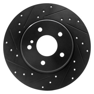 DFC® - Premium Drilled and Slotted Rear Driver Side Brake Rotor