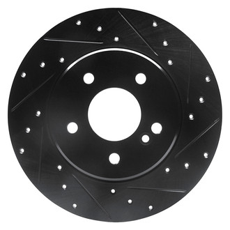 DFC® - Premium Drilled and Slotted Rear Passenger Side Brake Rotor