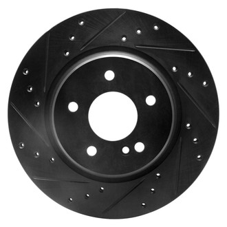 DFC® - Premium Drilled and Slotted Rear Driver Side Brake Rotor