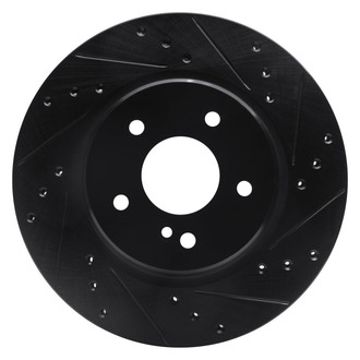 DFC® - Premium Drilled and Slotted Rear Passenger Side Brake Rotor