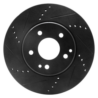 DFC® - Premium Drilled and Slotted Front Driver Side Brake Rotor