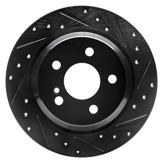 DFC® - Premium Drilled and Slotted Rear Passenger Side Brake Rotor