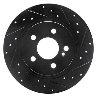 DFC® - Premium Drilled and Slotted Rear Passenger Side Brake Rotor