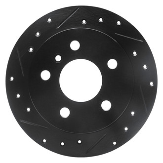 DFC® - Premium Drilled and Slotted Rear Driver Side Brake Rotor