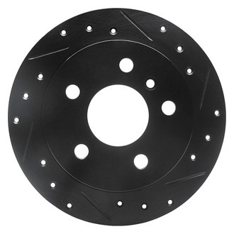 DFC® - Premium Drilled and Slotted Rear Passenger Side Brake Rotor