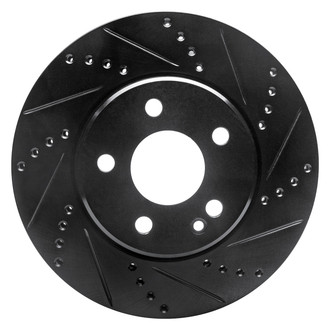 DFC® - Premium Drilled and Slotted Front Passenger Side Brake Rotor