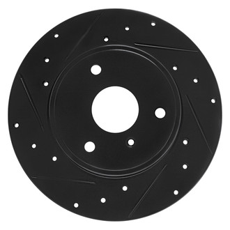 DFC® - Premium Drilled and Slotted Front Driver Side Brake Rotor