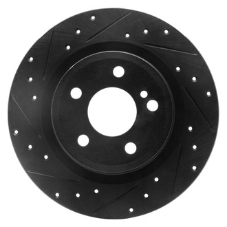 DFC® - Premium Drilled and Slotted Rear Driver Side Brake Rotor
