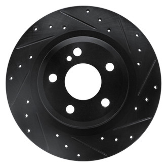 DFC® - Premium Drilled and Slotted Rear Passenger Side Brake Rotor