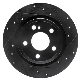 DFC® - Premium Drilled and Slotted Rear Passenger Side Brake Rotor