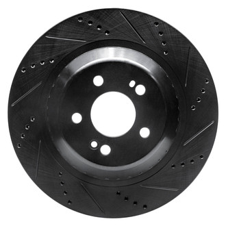 DFC® - Premium Drilled and Slotted Rear Passenger Side Brake Rotor