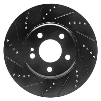 DFC® - Premium Drilled and Slotted Rear Driver Side Brake Rotor