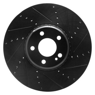 DFC® - Premium Drilled and Slotted Front Passenger Side Brake Rotor
