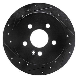 DFC® - Premium Drilled and Slotted Rear Driver Side Brake Rotor