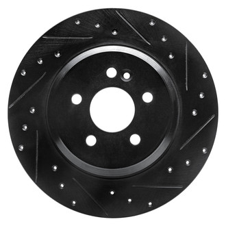 DFC® - Premium Drilled and Slotted Rear Passenger Side Brake Rotor
