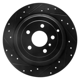 DFC® - Premium Drilled and Slotted Rear Driver Side Brake Rotor