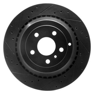 DFC® - Premium Drilled and Slotted Rear Driver Side Brake Rotor
