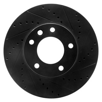 DFC® - Premium Drilled and Slotted Front Passenger Side Brake Rotor