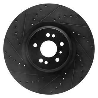 DFC® - Premium Drilled and Slotted Front Driver Side Brake Rotor