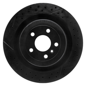 DFC® - Premium Drilled and Slotted Rear Brake Rotor